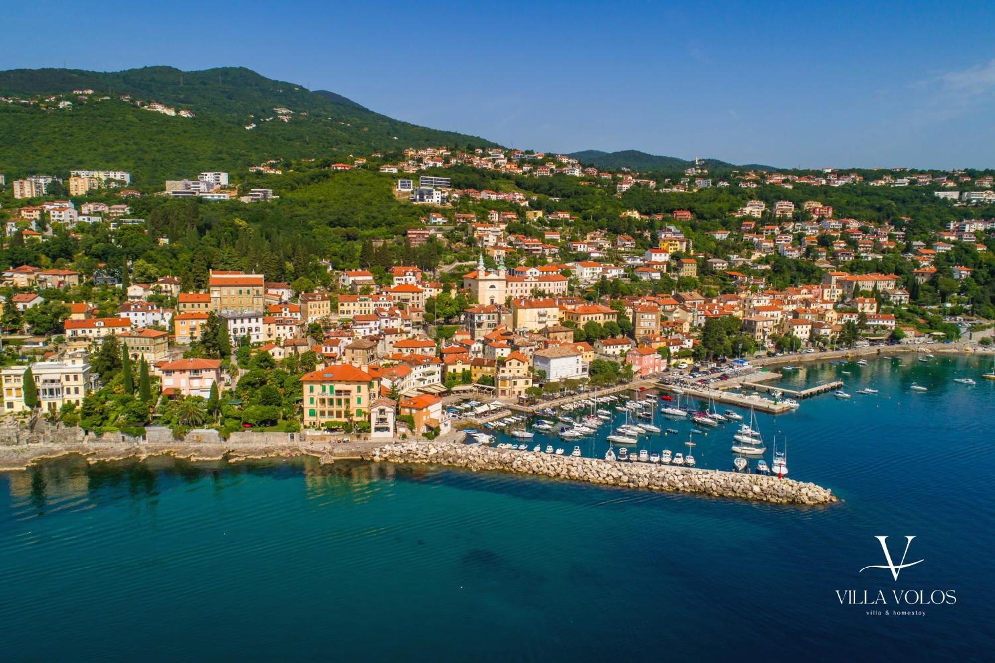 Villa Volos With Roof Terrace, Sea View, Free Private Parking Опатия Экстерьер фото