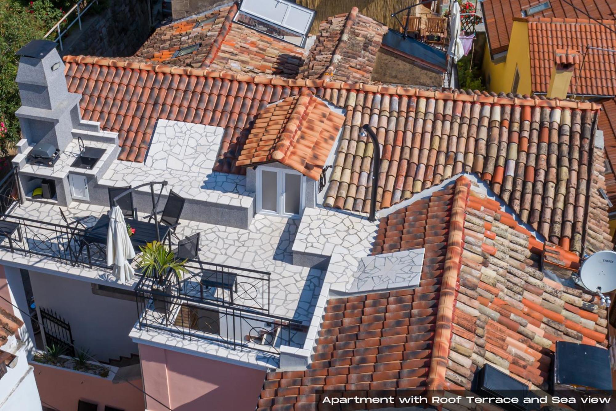 Villa Volos With Roof Terrace, Sea View, Free Private Parking Опатия Экстерьер фото